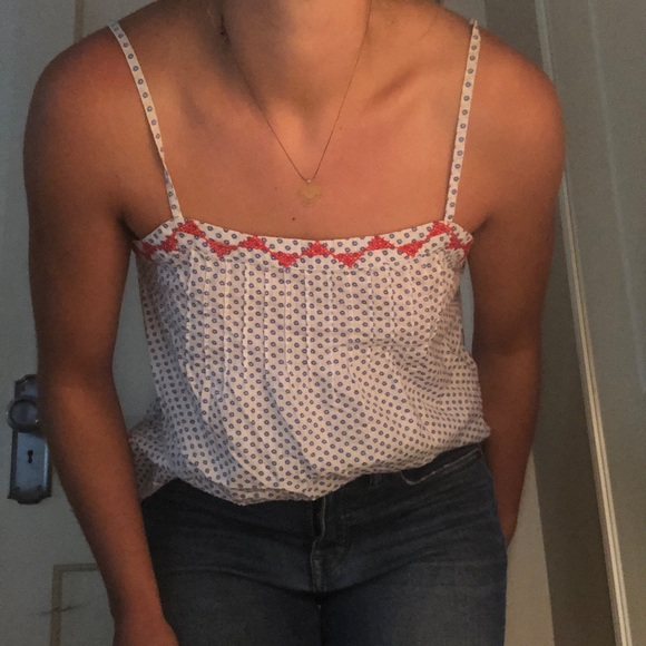 Lucky Brand embroidered tank - Picture 5 of 5